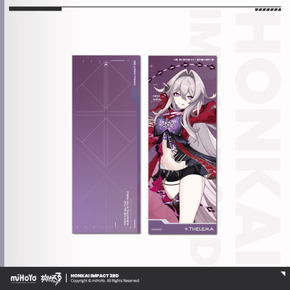 [Official Merchandise] Part 2 Character Illustration Series Holographic Ticket | Honkai Impact 3rd