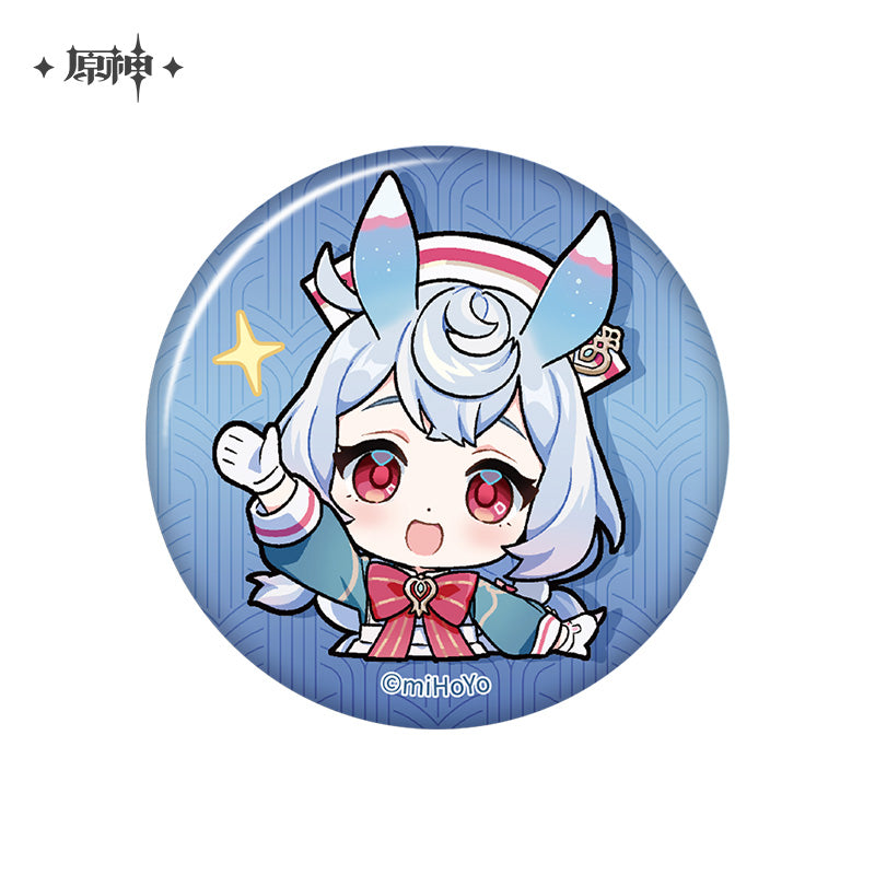 [Official Merchandise] Chibi Emoji Series Badge - Court of Fontaine | Genshin Impact