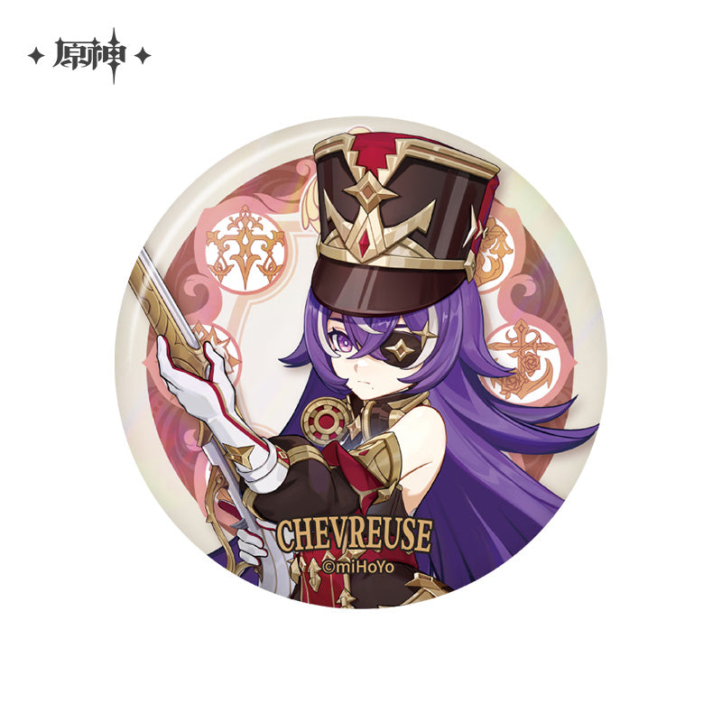 [Official Merchandise] Court of Fontaine Series Character Badges | Genshin Impact