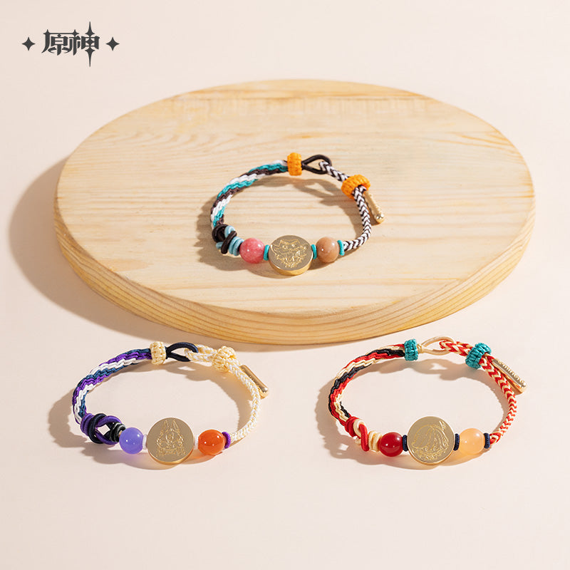 [Pre-Order] Character Impression Beaded Braided Bracelet | Genshin Impact (March 2026)