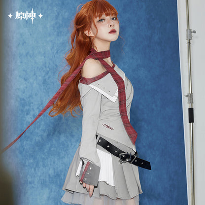 [Pre-Order/Limited] Tartaglia Theme Impression Series One Shoulder Long Sleeve Knit Top | Genshin Impact (Aug 2026)
