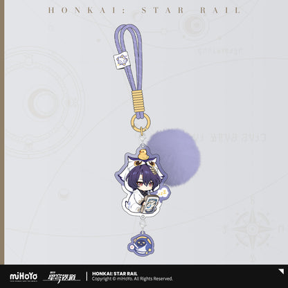 [Official Merchandise] Boys’ Dormitory Series Chibi Acrylic Charm | Honkai: Star Rail