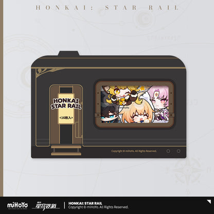 [Official Merchandise] Pom-Pom Exhibition Hall Series: Chibi Sticker Pack | Honkai: Star Rail