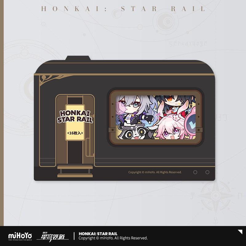 [Official Merchandise] Pom-Pom Gallery Series Chibi Sticker Pack | Honkai: Star Rail