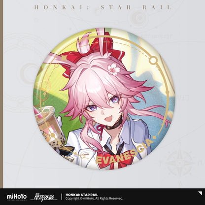[Official Merchandise] Illustration Series Tinplate Badge - Elation Path | Honkai: Star Rail