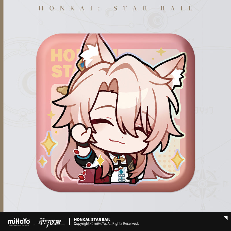 [Official Merchandise] Pom-Pom Exhibition Hall Series: Square Badges | Honkai: Star Rail