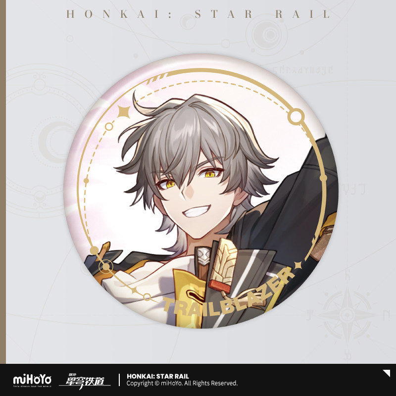[Official Merchandise] Illustration Series Tinplate Badge - Elation Path | Honkai: Star Rail