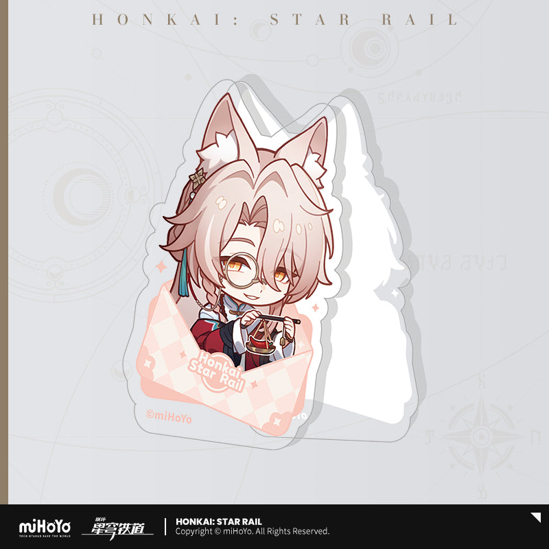 [Official Merchandise] Nameless Medal Series Acrylic Clip | Honkai: Star Rail