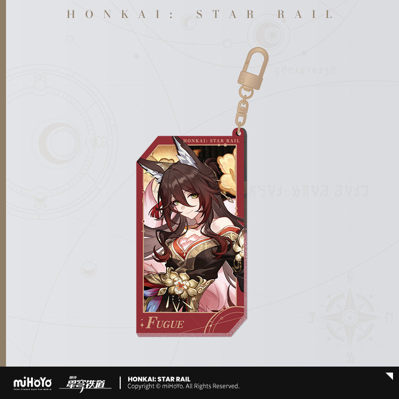 [Official Merchandise] All-Stars Invite Series Liquid Glitter Acrylic Charm | Honkai: Star Rail
