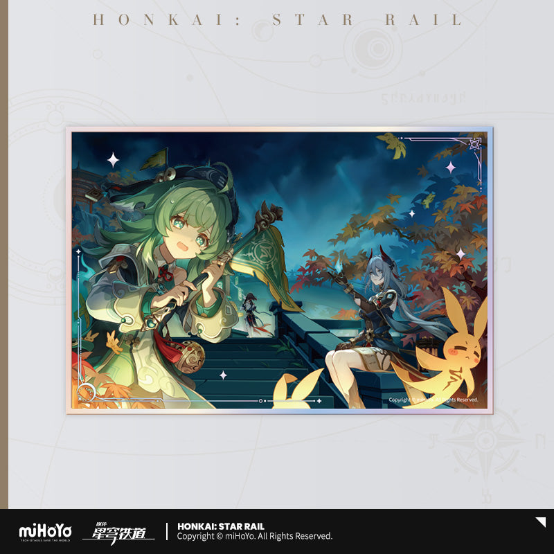 [Official Merchandise] Interstellar Journey Series: Acrylic Shikishi | Honkai: Star Rail
