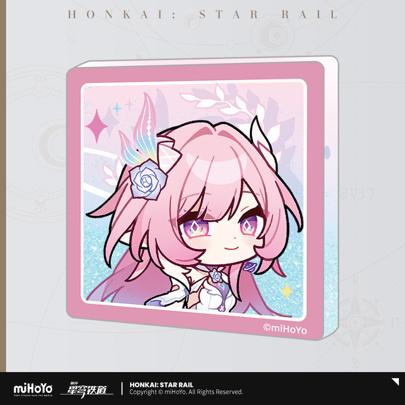 [Official Merchandise] Pom-Pom Gallery Series Liquid Glitter Acrylic Fridge Magnet | Honkai: Star Rail