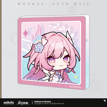 [Official Merchandise] Pom-Pom Gallery Series Liquid Glitter Acrylic Fridge Magnet | Honkai: Star Rail