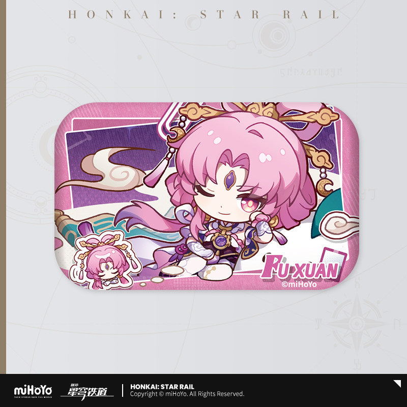 [Official Merchandise] Pom-Pom Photo Album Series Tinplate Badge | Honkai: Star Rail