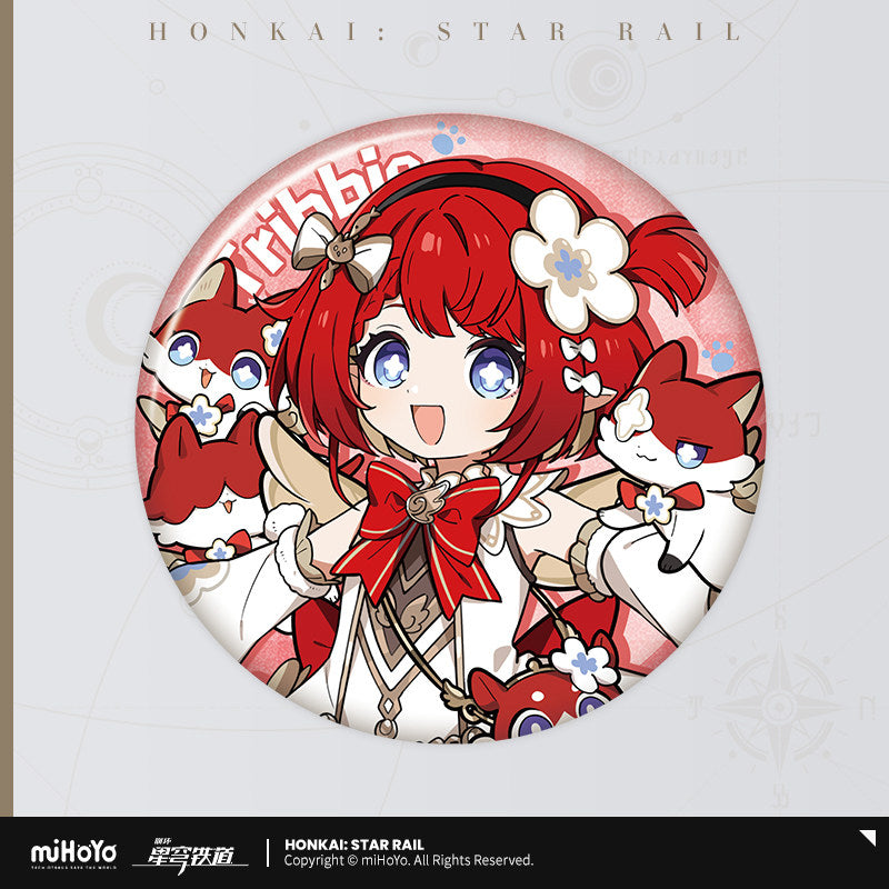 [Official Merchandise] Little Cat Series Tinplate Badges | Honkai: Star Rail