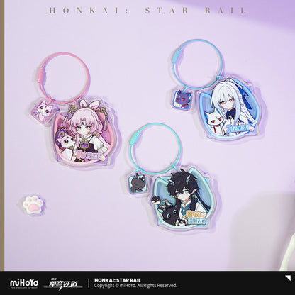 [Official Merchandise] Little Cat Series Acrylic Charm | Honkai: Star Rail