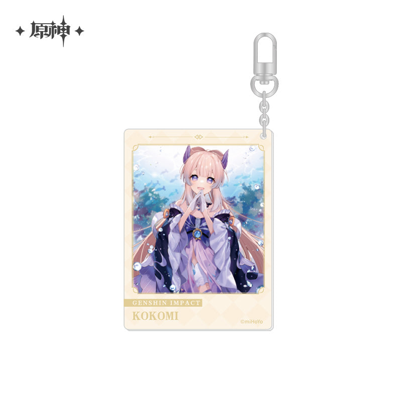 [Official Merchandise] Birthday Series Acrylic Charm Vol.2 | Genshin Impact