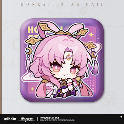 [Pre-Order] Pom-Pom Exhibition Hall Series: Square Badges | Honkai: Star Rail (June 2024)