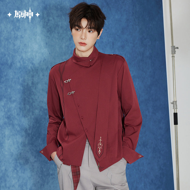 [Pre-Order/Limited] Tartaglia Theme Impression Series Ribbon Long Sleeve Shirt | Genshin Impact (Aug 2026)