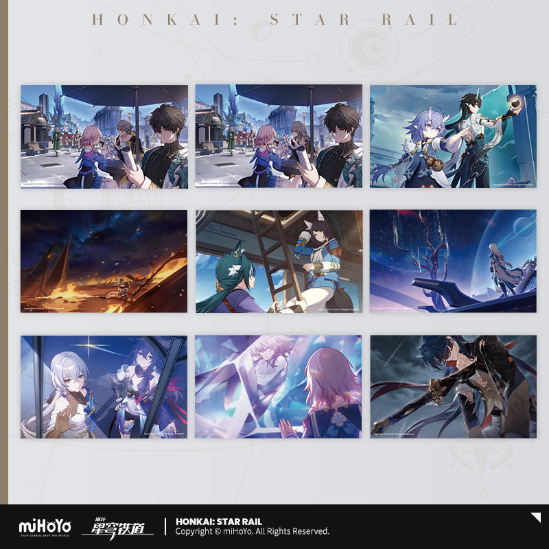 [Pre-Order] The Memories We Share Series Postcard Set | Honkai: Star Rail (Sept 2024)
