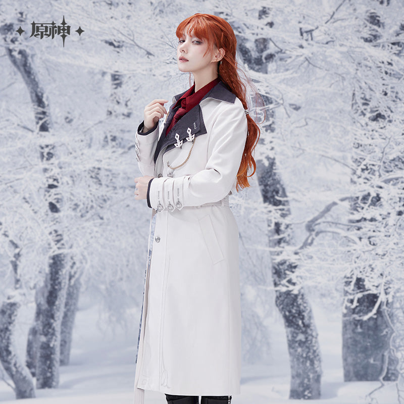 [Limited-Time/Pre-Order] Frost and Flame Series Impression Harbinger Long Coat | Genshin Impact (Feb 2026)