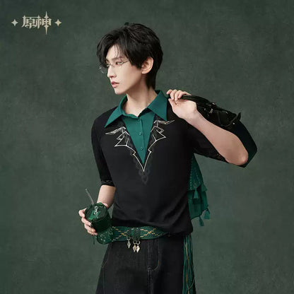 [Pre-Order/Limited] Alhaitham Theme Impression Series Layered Knit Top | Genshin Impact (Sep 2026)