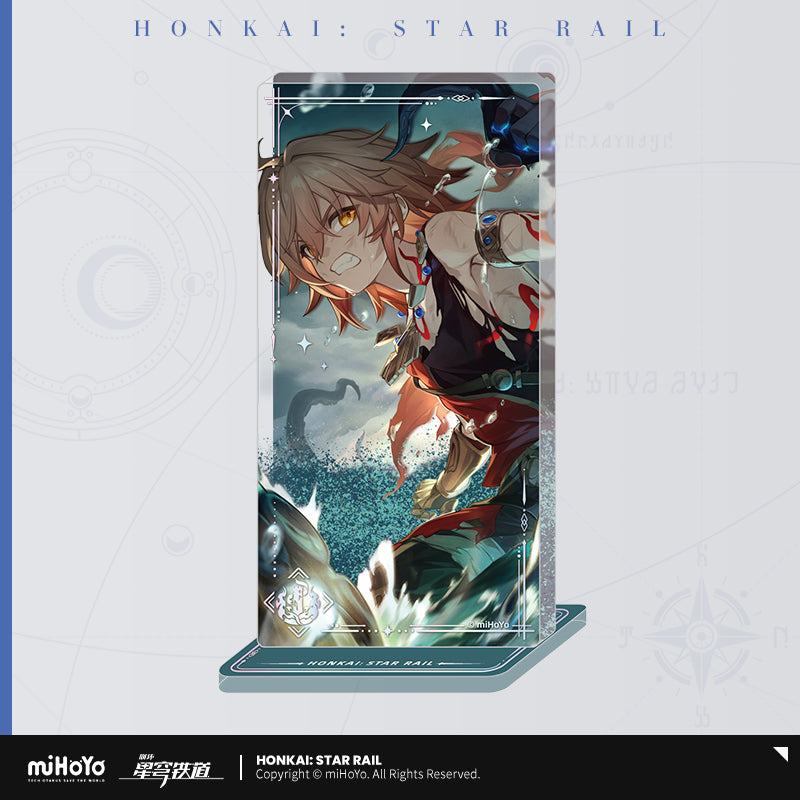 [Official Merchandise] Light Cone Series Liquid Glitter Acrylic Standee | Honkai: Star Rail