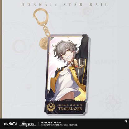 [Official Merchandise] Illustration Series Acrylic Keychains - Elation Path | Honkai: Star Rail