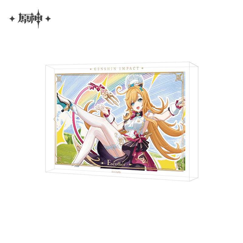 [Official Merchandise] Character Teaser Series Thick Acrylic Ornament | Genshin Impact