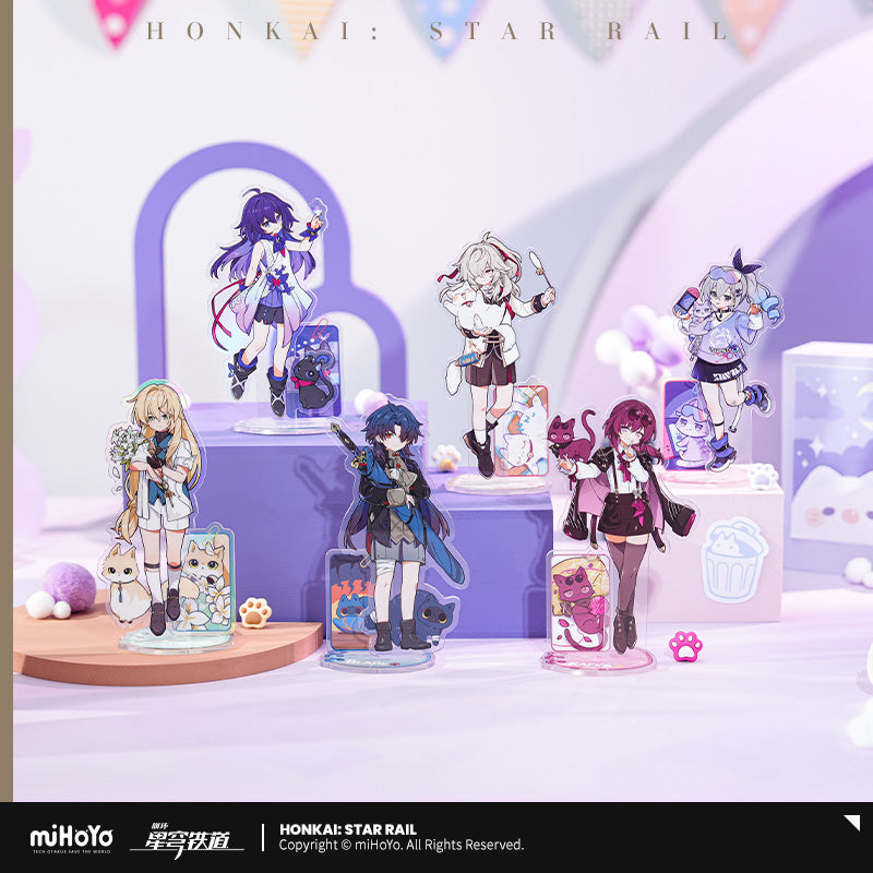 [Official Merchandise] Little Cat Series Acrylic Standee | Honkai: Star Rail