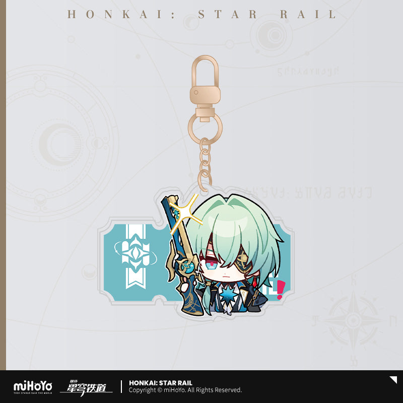 [Official Merchandise] Pom-Pom Exhibition Hall Series: Acrylic Charms | Honkai: Star Rail