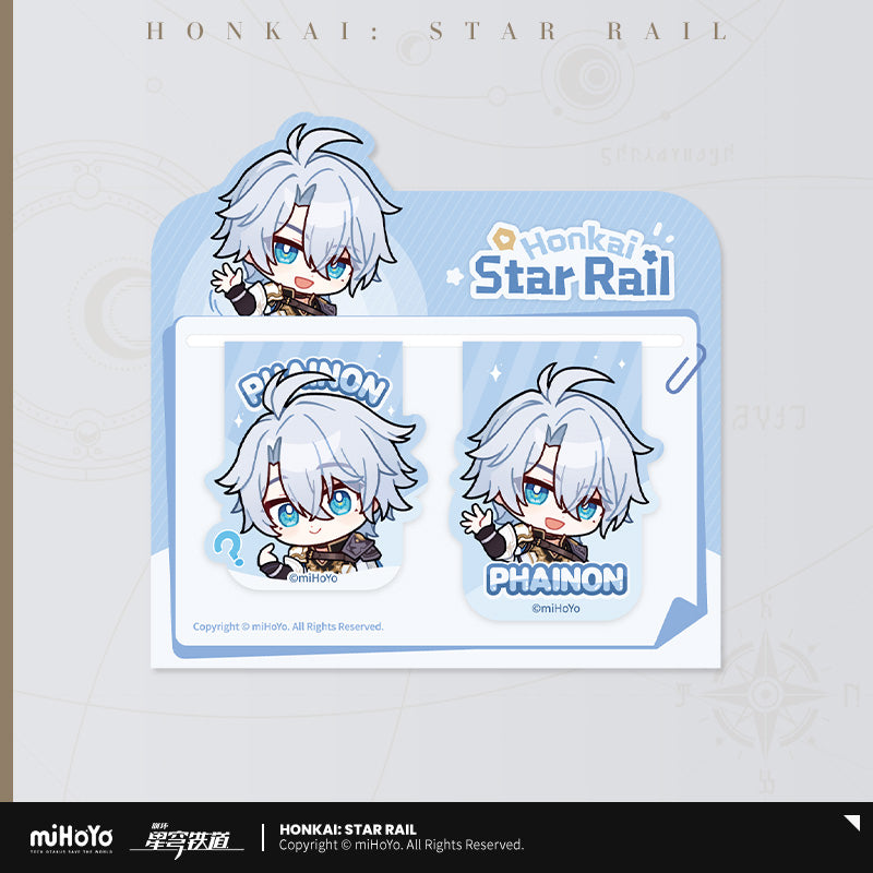 [Official Merchandise] Pom-Pom Exhibition Hall Series Soft Magnetic Bookmark Set | Honkai: Star Rail