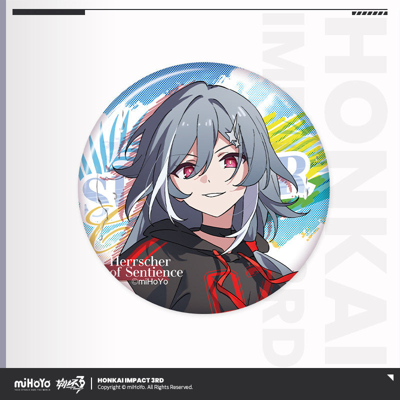 [Pre-Order] Summer Cruise Series Vol.6 Tinplate Badge | Honkai Impact 3rd (Within 200 Days)