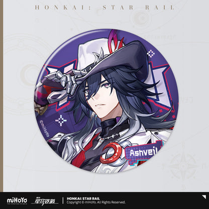 [Official Merchandise] Interstellar Journey Series Tinplate Badge Vol.2 | Honkai: Star Rail