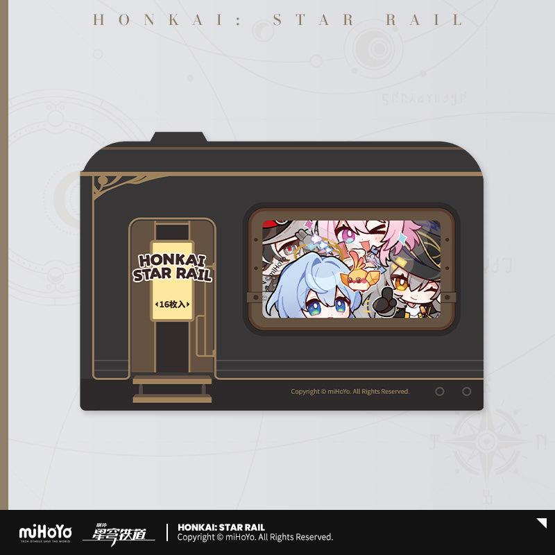 [Official Merchandise] Pom-Pom Exhibition Hall Series: Chibi Sticker Pack | Honkai: Star Rail