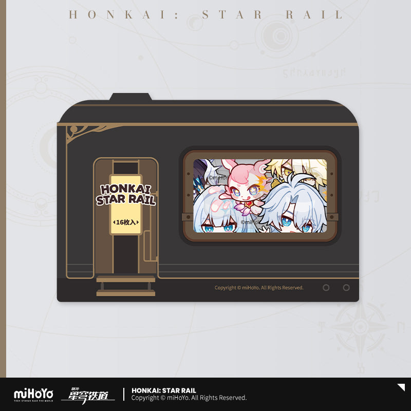 [Official Merchandise] Pom-Pom Exhibition Hall Series: Chibi Sticker Pack | Honkai: Star Rail