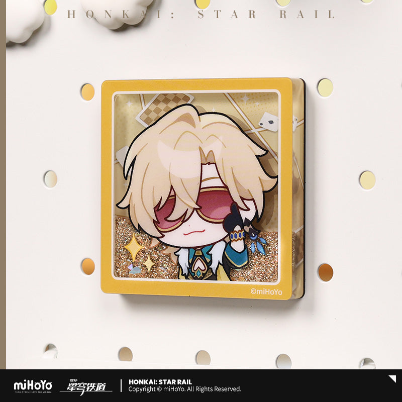 [Official Merchandise] Pom-Pom Exhibition Hall Series: Quicksand Acrylic Fridge Magnet | Honkai: Star Rail