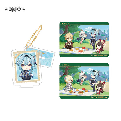 [Official Merchandise] Captured Memories Series: Character Standee Collectible Card Set | Genshin Impact