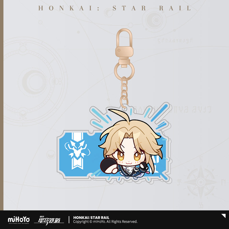 [Official Merchandise] Pom-Pom Exhibition Hall Series: Acrylic Charms | Honkai: Star Rail