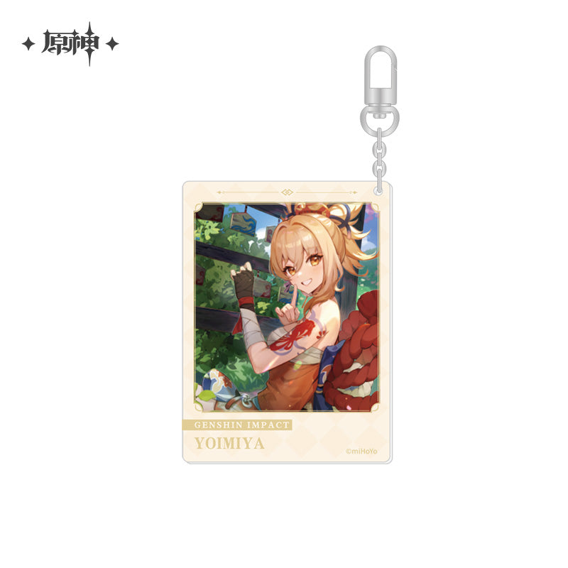 [Official Merchandise] Birthday Series: Acrylic Charms | Genshin Impact