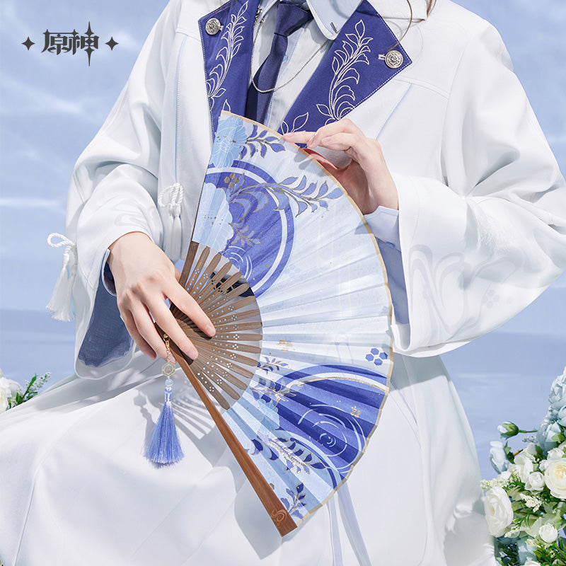 [Pre-Order] Kamisato Ayato Theme Impression Series Silk Folding Fan | Genshin Impact (Nov 2025)