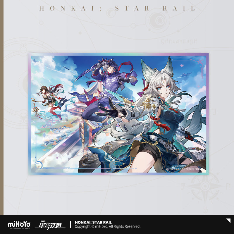 [Official Merchandise] Interstellar Journey Series: Acrylic Shikishi | Honkai: Star Rail