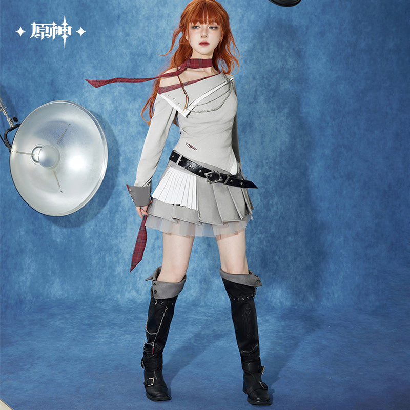 [Pre-Order/Limited] Tartaglia Theme Impression Series Over Knee Fold Over Long Boots | Genshin Impact (July 2026)