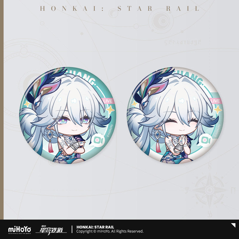 [Official Merchandise] Owlbert’s Reception Room Series Tinplate Badge Set | Honkai: Star Rail