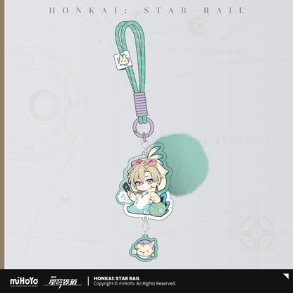 [Official Merchandise] Boys’ Dormitory Series Chibi Acrylic Charm | Honkai: Star Rail