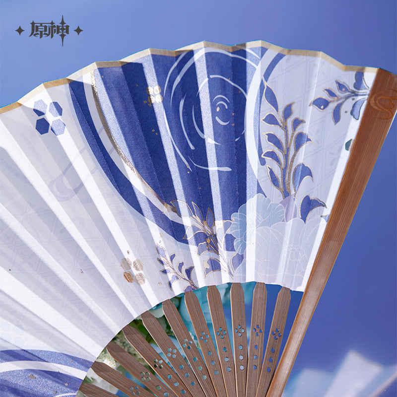 [Pre-Order] Kamisato Ayato Theme Impression Series Silk Folding Fan | Genshin Impact (Nov 2025)