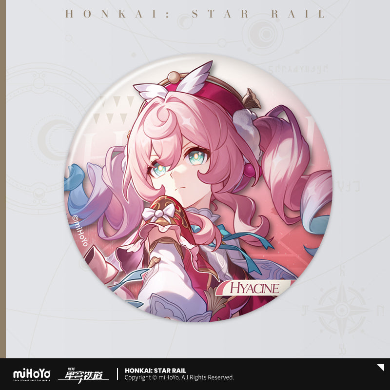 [Official Merchandise] Interstellar Journey Series Tinplate Badge Vol.2 | Honkai: Star Rail