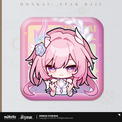 [Official Merchandise] Pom-Pom Gallery Series Square Badge | Honkai: Star Rail