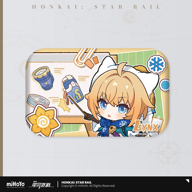 [Official Merchandise] Pom-Pom Photo Album Series Tinplate Badge | Honkai: Star Rail