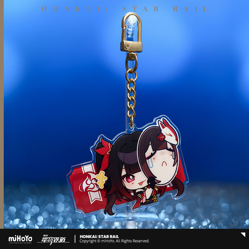 [Official Merchandise] Pom-Pom Exhibition Hall Series: Acrylic Charms | Honkai: Star Rail