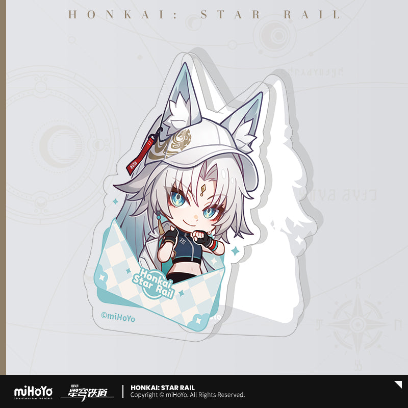[Official Merchandise] Nameless Medal Series Acrylic Clip | Honkai: Star Rail